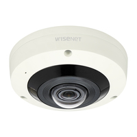 Hanwha XNF-8010RVM security camera Dome IP security camera Indoor & outdoor 2048 x 2048 pixels Ceiling