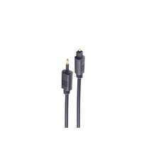 shiverpeaks BS69014-0.5 Audio-Kabel 0,5 m TOSLINK 3.5mm Schwarz