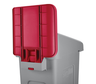 Rubbermaid 2007905 trash can accessory Red Lid