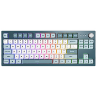Montech MKey TKL clavier Jouer USB Gris foncé, Bleu clair, Blanc