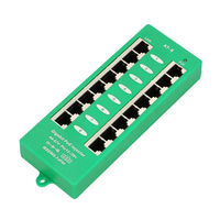 Extralink ACTIVE POE INJECTOR 8 PORT GIGABIT 802.3AT/AF MODE A - 1 Gbps - 8-Port Gigabit Ethernet 48 V