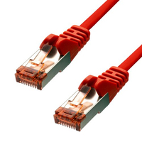 ProXtend V-6FUTP-005R hálózati kábel Vörös 0,5 M Cat6 F/UTP (FTP)