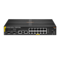 Aruba 6000 12G Class4 PoE 2G/2SFP 139W Vezérelt L3 Gigabit Ethernet (10/100/1000) Ethernet-áramellátás (PoE) támogatása 1U