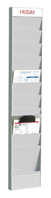 PaperFlow PC10A4.02 Informationsstand A4 Polystyrene Grau