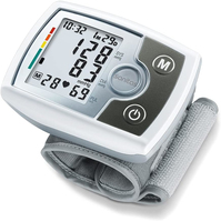 Sanitas SBM 03 Sfigmomanometro da polso completamente automatico con cardiofrequenzimetro, custodia inclusa