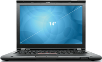 Lenovo ThinkPad T430 Ordinateur portable 35,6 cm (14") HD Intel® Core™ i5 i5-3320M 4 Go DDR3-SDRAM 320 Go HDD Wi-Fi 4 (802.11n) Windows 7 Professional Noir