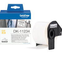 Brother DK-11234 étiquette à imprimer Blanc Imprimante d'étiquette adhésive