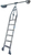 Krause 819413 ladder Enkele ladder Aluminium