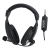 LogiLink HS0019 słuchawki/zestaw słuchawkowy Przewodowa Opaska na głowę Połączenia/muzyka Czarny