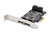 Digitus 4x SATA, 2x eSATA PCIe interfacekaart/-adapter Intern eSATA, SATA