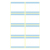 Avery 59371 étiquette auto-collante Rectangle Bleu, Blanc 40 pièce(s)