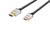 Ednet 84488 cable HDMI 2 m HDMI Type C (Mini) HDMI tipo A (Estándar) Negro, Plata