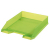 Herlitz 10653723 asztali tálca és iratrendező Műanyag Zöld, Áttetsző