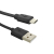 Qoltec USB-A - Micro USB-B 1 m USB-kabel USB 2.0 USB A Micro-USB B Zwart