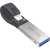 SanDisk iXpand USB-Stick 64 GB USB Type-A / Lightning 3.2 Gen 1 (3.1 Gen 1) Schwarz, Silber