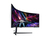 Samsung Odyssey S57CG954NU számítógép monitor 144,8 cm (57") 7680 x 2160 pixelek 8K Ultra HD QLED Fekete, Fehér