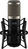 IMG Stage Line ECMS-90 Fekete Színpadi/előadói mikrofon