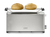 Caso Classico T2 2 Scheibe(n) 1050 W Edelstahl
