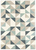 PaperFlow CANVAS Binnen Tapijt Rechthoek Polypropyleen (PP) Beige, Blauw, Grijs, Wit