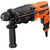 Black & Decker BEHS01-QS fúrógép 1600 RPM SDS Plus 2,6 kg Fekete, Narancssárga
