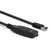 Lindy 43353 USB-kabel 3 m USB 3.2 Gen 1 (3.1 Gen 1) USB A Zwart