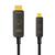 LogiLink CUF0100 Videokabel-Adapter 10 m USB Typ-C HDMI Typ A (Standard) Schwarz
