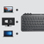 Logitech MX Keys Mini Combo for Business klawiatura Dołączona myszka RF Wireless + Bluetooth QWERTY Amerykański międzynarodowy Grafitowy