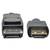 Tripp Lite P582-006-HD-V4A adaptador de cable de vídeo 1,83 m DisplayPort HDMI Negro