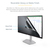 StarTech.com 22-inch 16:9 Computer Monitor Privacy Filter, Anti-Glare Privacy Screen w/51% Blue Light Reduction, Monitor Screen Protector w/+/- 30 Deg. Viewing Angle