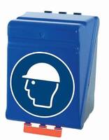 Aufbewahrungsbox "Kopfschutz" blau Secu-Box Maxi Maße: 23,6 x 31,5 x 20,0 cm
