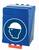 Aufbewahrungsbox "Kopfschutz" blau Secu-Box Maxi Maße: 23,6 x 31,5 x 20,0 cm