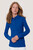 Damen Longsleeve-Poloshirt MIKRALINAR®, royalblau, S - royalblau | S: Detailansicht 7