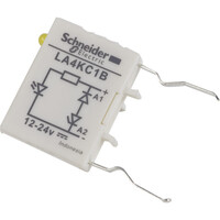 TeSys K - module d'antiparasitage - diodes - 12..24Vcc (LA4KC1B)