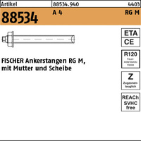 ART 88534 FISCHER-Ankerstangen A 4 RG M 10 x 130 VE=S