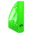 Pojemnik na dokumenty ażurowy DONAU, polistyren, A4, zielony