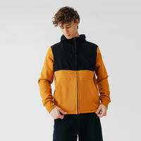 Kalenji Warm+ Men's Running Hoodie - Brown Ochre - L .