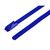 RS PRO Edelstahl mit Polyesterbeschichtung Kabelbinder Mit Kugelverschluss Blau 4,6 mm x 150mm, 100 Stück