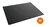 Durable Clear Overlay Non-Slip Desk Mat Notes Protector Pad | 53x40 cm | Black