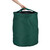 Relaxdays Laubsack selbstaufstellend, 3er-Set, Gartenabfallsack Pop-Up, 160 L, Gartensack selbststehend, ∅: 55 cm, grün