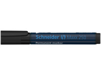marker Schneider Maxx 250 permanent beitelpunt zwart