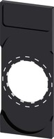 Schildträger Doppeltaster,schwarz 3SU1900-0AK10-0AA0