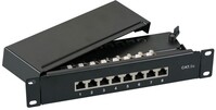 Mini-Patch-Panel 8xRJ45S, Cat5e 1HE 37735.8