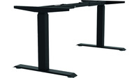 Elektro-Schreibtisch-System OK-LINE TRD 120, schwarz, Höhe 600-1250mm, 120kg