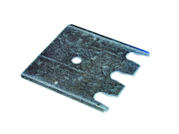 Unterlegplatte 1 mm für S610-M18 und S625-A18, verzinkt