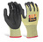 GLOVEZILLA NITRILE PALM COATED GLOVE YELLOW XXL