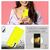 NALIA Neon Handy Hülle für Samsung Galaxy S21, Silikon Case Cover Bumper Etui Gelb