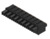 Buchsenleiste, 9-polig, RM 7.62 mm, gerade, schwarz, 1227370000