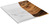 Platte Tupelo quadratisch; 22.5x22.5x2.5 cm (LxBxH); weiß/braun; quadratisch; 6