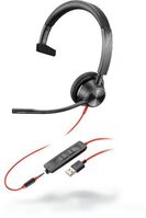 Blackwire 3315 with USB And Jack 3mm re 3315, Headset, Fejhallgatók