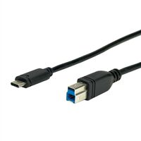 Usb Cable 1.8 M Usb 3.2 Gen 1 (3.1 Gen 1) Usb C Usb B Black Egyéb